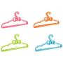 Junson Suit Hanger Pack of 5 Plastic Multifunctional Hanger Bowknot Adult Non-Slip Hanger(Blue) Clothes Hanger