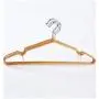 10pcs Random Color 40cm Non-Slip Metal Shirt Trouser Hook Hanger PVC Plastic and High Manganese Steel Hangers for Clothes Racks