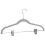 10pcs Random Color with Clips Multifunction Velvet Drying Rack Garment Suit Non-Slip Closet Clothes Hangers Laundry Wardrobe Organizer