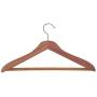 Household Essentials 26507 CedarFresh Deluxe Red Cedar Wood Coat Hanger with Fixed Bar