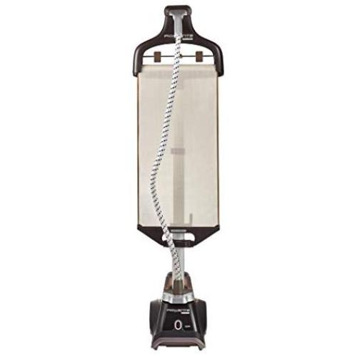 Rowenta IS6300 Professional Grade Steamer, Clothes Steamer and Garment Steamer, Built-In Hanger, Brown