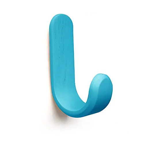 Curve J Hooks Wall Hooks Wood Hooks Coat Hooks for Wall Hallway Living Room Office Hanger Home Decor (Blue) Curve J Hooks Wall Hooks Wood Hooks Coat Hooks for Wall Hallway Living Room Office Hanger Home Decor (Blue)