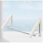 Folding Practical Wall-Mounted Punch Free ABS Organizer Laundry Scarf Retractable Household Coat Clothes Hanger Drying Rack