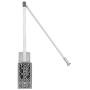 Nisorpa Pull Down Wardrobe Rail Lift Collapsible Closet Rod Aluminium Retractable Wardrobe Lift Hanger Organizer Storage System Soft Return Space Saving 35-48inch Weight Capacity 20KG/45lbs