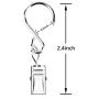 Sunmns String Lights Hangers, Stainless Steel Curtain Light Clip Outdoor Activities Wire Party Hooks, 35 Pack