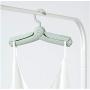 10pcs Random Color Travel Portable Folding Hanger Multi-Functional Travel Hanger Camping Travel Clothing Drying Cloth Hangers Storage