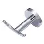 HomGif Double Robe Hook Coat Towel Hat Hanger Heavy Duty Wall Mount for Bathroom and Bedroom SUS 304 Stainless Steel Bright Polished