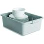 NUCU Artisan Utility Bus Boxes and Storage Bin with Handles, 2-Pack