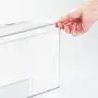 mDesign Long Plastic Holder Case Stackable Home, Office Supplies Storage Organizer Boxes with Attached Hinged Lid - Holder Bin for Note Pads, Gel Pens, Dry Erase Markers, Tape - 7" High, 2 Pack - Clear mDesign Long Plastic Holder Case Stackable Home, Office Supplies Storage Organizer Boxes with Attached Hinged Lid - Holder Bin for Note Pads, Gel Pens, Dry Erase Markers, Tape - 7" High, 2 Pack - Clear