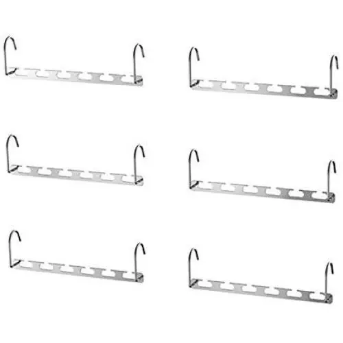 10Pcs Multifunctional Drying Storage Rack Clothes Folding Metal Quick Hanger Closet Hangers for Clothes Coat Hanger