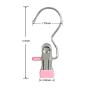 ShineT 9 PCS Stainless Steel Portable Laundry Hook Hanging Clothes Pins Travel Home Closet Clothing Boot Hanger Hold Clips for Pants, Shoes, Towel, Socks