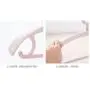 ZXL Coat Hanger Adult Hangers Anti-Skid Clothes Hanging Household Plastic Multi-Purpose Clothing Props Clothes Hanging Seamless Pants Rack Large 10 Pack