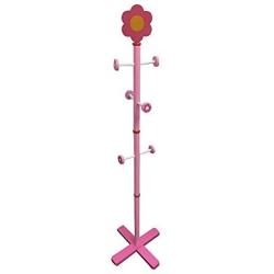 LJHA Childrens Coat Rack Floor Hanger Stand Solid Wood Tree-Shaped Display Coat Stand with 6hooks for Bedroom Living Room Clothes Rack 68.1 Coat Hangers