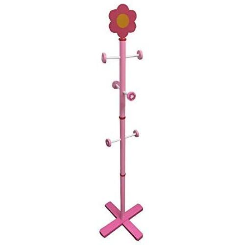 LJHA Childrens Coat Rack Floor Hanger Stand Solid Wood Tree-Shaped Display Coat Stand with 6hooks for Bedroom Living Room Clothes Rack 68.1 Coat Hangers