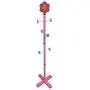 LJHA Childrens Coat Rack Floor Hanger Stand Solid Wood Tree-Shaped Display Coat Stand with 6hooks for Bedroom Living Room Clothes Rack 68.1 Coat Hangers