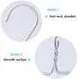 10pcs Thick Metal Hanger for Clothes, Strong Aluminum Hanger
