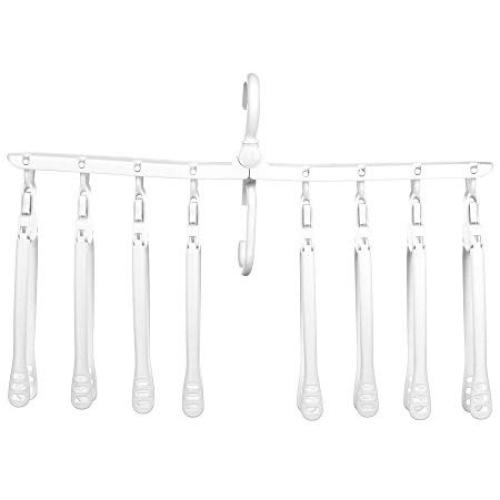 LARNOR Magic Clothes Wardrobe Organizer Multi Hanger Space Saving Folding Hangers Drying Hanger New