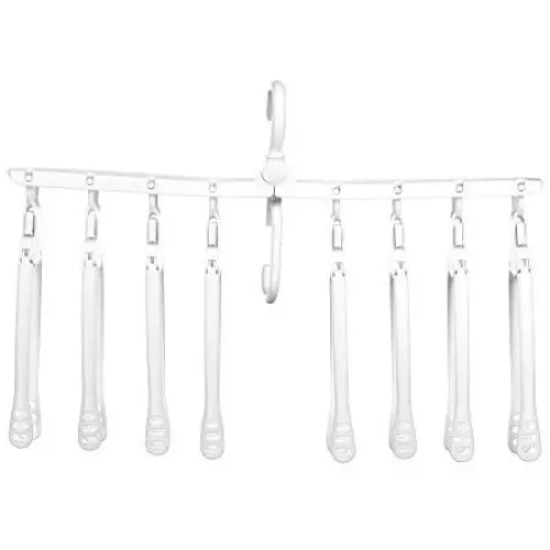 LARNOR Magic Clothes Wardrobe Organizer Multi Hanger Space Saving Folding Hangers Drying Hanger New