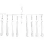 LARNOR Magic Clothes Wardrobe Organizer Multi Hanger Space Saving Folding Hangers Drying Hanger New