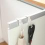 TOPBATHY 4pcs Over The Door Hook Plastic Door Hangers Door Back Hook for Clothes Hats Towels Home Office Bathroom Kitchen (White) TOPBATHY 4pcs Over The Door Hook Plastic Door Hangers Door Back Hook for Clothes Hats Towels Home Office Bathroom Kitchen (White)