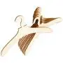 10pcs Mini Wooden Clothes Hanger Doll Accessory Doll Clothes Coat Dress Organizer for Kids Craft Projects Decoration 10pcs Mini Wooden Clothes Hanger Doll Accessory Doll Clothes Coat Dress Organizer for Kids Craft Projects Decoration