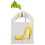 Mini Flocking Clothes Hanger 20Pcs Hook Accessories Save Space Wardrobe Clothes Hanging Organizer Coat Hooks Color Random
