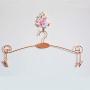 Pack of 5 Underwear Rack with Metal Iron, Children Clothes Hangers, Hangers with Clips for Bra Socks Panties Lingerie Shop Display (Rose Gold) Pack of 5 Underwear Rack with Metal Iron, Children Clothes Hangers, Hangers with Clips for Bra Socks Panties Lingerie Shop Display (Rose Gold)