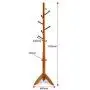 NYDZDM 175CM Coat Rack Stand 8 Hooks Clothes Stand Tree Stylish Wooden Hat Coat Rail Stand Rack Clothes Jacket Storage Hanger Organiser (Color : A) NYDZDM 175CM Coat Rack Stand 8 Hooks Clothes Stand Tree Stylish Wooden Hat Coat Rail Stand Rack Clothes Jacket Storage Hanger Organiser (Color : A)