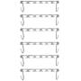 Magic Clothes Hanger 10pcs Hanging Chain Metal Clothes Closet Hangers Shirts Tidy Save Space Organizer Hangers for Clothes