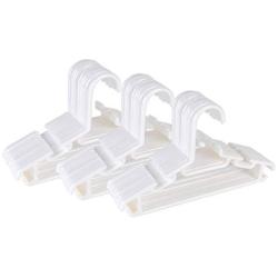 Tosnail 40 Pack Plastic Childrens Hangers - White