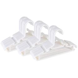 Tosnail 40 Pack Plastic Childrens Hangers - White