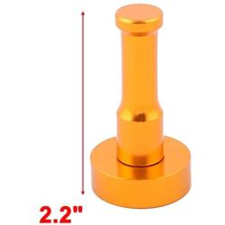 uxcell Aluminium Alloy Home Bathroom Clothes Hanger Rope Holder Wall Mounted Hook Orange