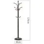 Angels home Simple Coat Rack Wrought Iron Hanger Floor Vertical Clothes Rack Bedroom Living Room Simple Floor Hanger Angels home Simple Coat Rack Wrought Iron Hanger Floor Vertical Clothes Rack Bedroom Living Room Simple Floor Hanger
