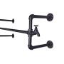 Industrial Pipe Bathroom Towel Rack-Coat Hat Hook-Bedroom Storage Hanger-Iron Pipe Bracket 40inch