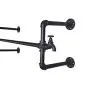 Industrial Pipe Bathroom Towel Rack-Coat Hat Hook-Bedroom Storage Hanger-Iron Pipe Bracket 40inch