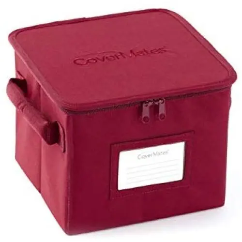 Covermates ? 8 Inch Zip-Top Storage Boxes ? 8W x 8D x 10H ? 2 YR Warranty ? Year Around Protection - Scarlett Red Covermates ? 8 Inch Zip-Top Storage Boxes ? 8W x 8D x 10H ? 2 YR Warranty ? Year Around Protection - Scarlett Red