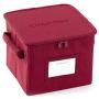 Covermates ? 8 Inch Zip-Top Storage Boxes ? 8W x 8D x 10H ? 2 YR Warranty ? Year Around Protection - Scarlett Red
