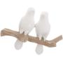 LOVIVER 3Pcs Wall Mounted Coat Rack | Birds On Tree Branch Hanger | for Coats, Hats, Keys, Towels, Clothes Storage Hanger