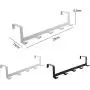 Yvetti Clothes Hangers Metal 5-Hook Anti-Slip Door Back Space Saving Trousers Clothes Scarf Hanging Towel Hook Organizer for Closet Wardrobe Black Yvetti Clothes Hangers Metal 5-Hook Anti-Slip Door Back Space Saving Trousers Clothes Scarf Hanging Towel Hook Organizer for Closet Wardrobe Black