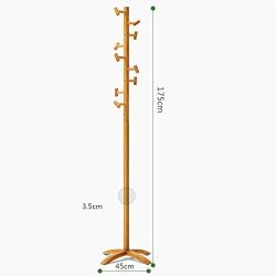 LLDDP Coat Hooks Hat Clothes Stand Multifunctional Coat Racks Coat Racks Stand, Multi-Function Floor Home Bedroom Hanger Clothes Standing Living Room Creative Clothes Rack Garment Racks