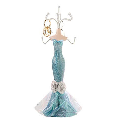 Jewelry Display Stand Earring Holder Mannequin Dress Display Short Necklace Choker Hanger