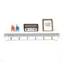 WZP Clothing Display Rack Hanger Wall Hanging Wall Bedroom Bag Rack,Entrance Hall Porch Hook Wall Coat Rack Floor Entry Rack White/White / 87CM WZP Clothing Display Rack Hanger Wall Hanging Wall Bedroom Bag Rack,Entrance Hall Porch Hook Wall Coat Rack Floor Entry Rack White/White / 87CM
