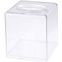 OUNONA Acrylic Square Tissue Case Transparent Tissue Holder Paper Storage Boxes Craft Home Supplies