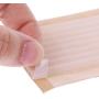 Cher9 66Pcs Silicone Clothes Hanger Non Slip Shoulder Strap Grip Strip Pad with 8 Fins