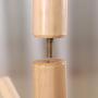 MAFYU Coat Rack Continental Solid Wood Hanger Disc Base Drying Hanger Bedroom Hanging Hanger Hotel Living Room Clothes Storage Rack