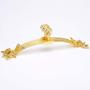 Cabilock Clothes Hanger 10PCS Anti-Slip Clothes Hangers Thickened Undewear Hanger Clip Hangers for Home Shop (Gold Smooth)