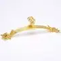 Cabilock Clothes Hanger 10PCS Anti-Slip Clothes Hangers Thickened Undewear Hanger Clip Hangers for Home Shop (Gold Smooth)