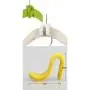 20PC Random Color Clothes Hanger ABS Closet Organizer Pile Coating Mini Flocking Coat Hooks Closet Organizer Clothes Hanger