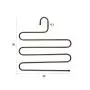 WZP Hanger Multi-Functional Pants Hanger,S-Type Multi-Layer Household Wardrobe Storage Scarf Rack Drying Rack Drying Rack Hanger Iron Art/C WZP Hanger Multi-Functional Pants Hanger,S-Type Multi-Layer Household Wardrobe Storage Scarf Rack Drying Rack Drying Rack Hanger Iron Art/C