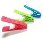 TenCloud Plastic Clothes Pins No Metal No Rust Clothes-Peg Clothespins Hangers Set of 18 Blue+Lime+Pink TenCloud Plastic Clothes Pins No Metal No Rust Clothes-Peg Clothespins Hangers Set of 18 Blue+Lime+Pink